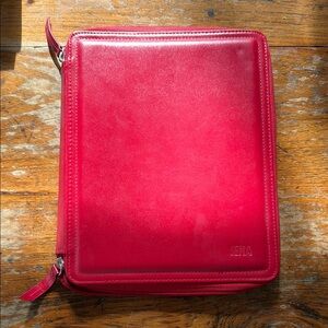 Leather iPad case